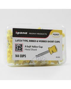 ipana Latch Type Prophy Cups - Short Cups (Metal Shank)