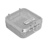 Ohio Forge Mesh Basket - Hinged Lid, Snap Closure