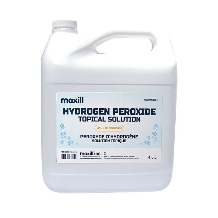 Peroxyde d'hydrogène 3 % (Peroxyde 10 volumes)